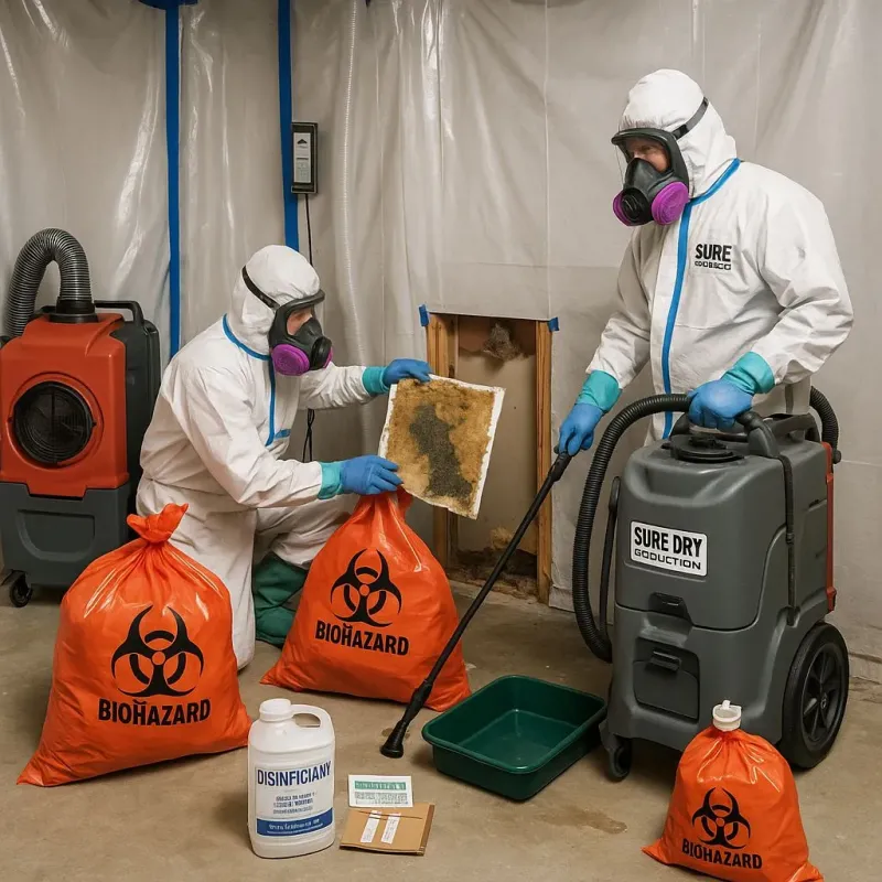 Contaminated Water Handling Protocols process in Sistersville, WV