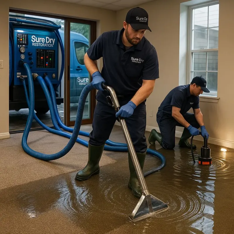 Water Extraction and Removal process in Sistersville, WV